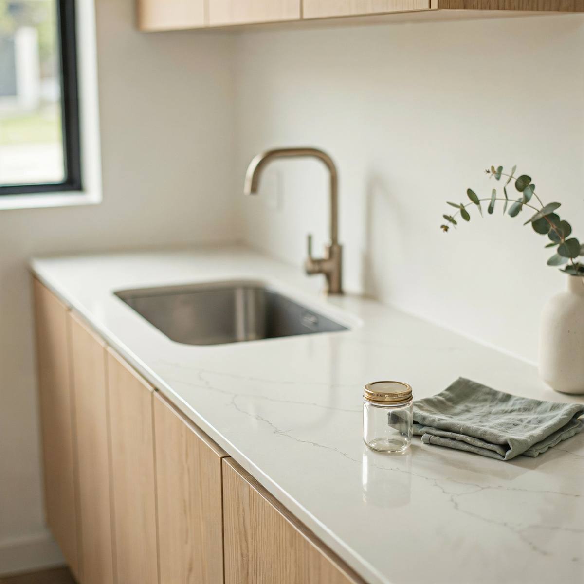 Clean, well-lit kitchen interior